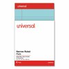 Universal Perforated Ruled Writing Pads, Narrow Rule, Red Headband, 50 Assorted Pastels 5 x 8 Sheets, 6PK UNV63016